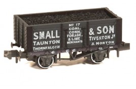 NR-7014 Small & Son Taunton 7 plank wagon - N Gauge